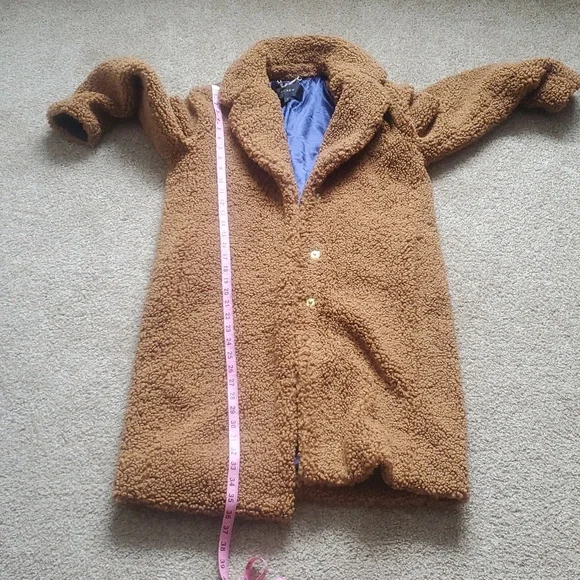 J. Crew Tan Teddy Coat - Picture 9 of 9